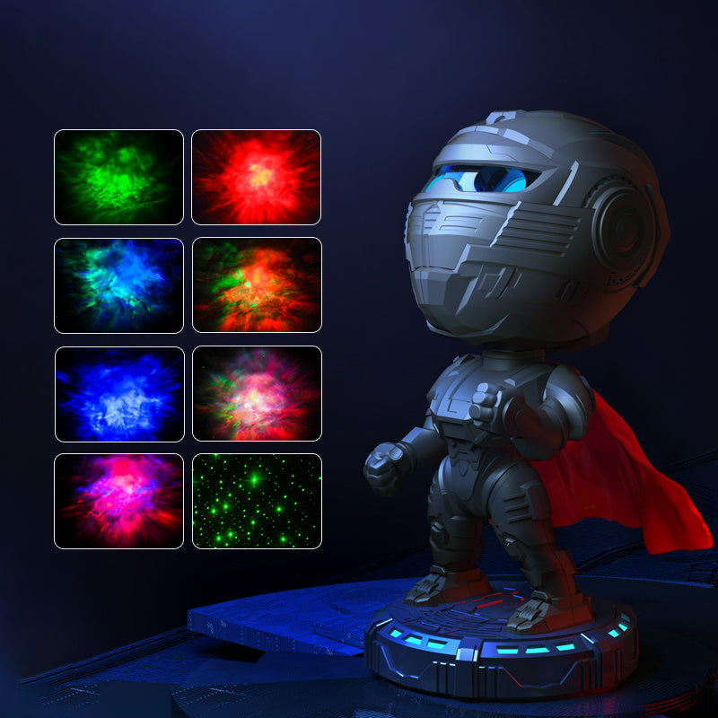 Samurai Starry Sky Projection Night Light